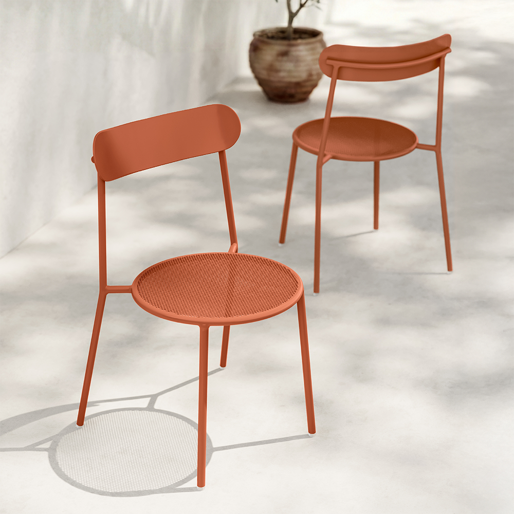AMURANO Stapelstuhl Terra (2er-Set)